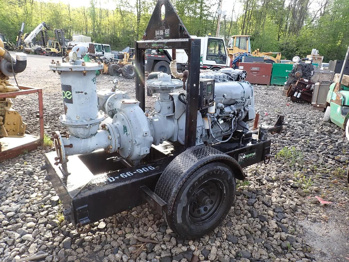 Pioneer PP66S12L71 6" Water Pump DEUTZ DIESEL 1579 HOURS