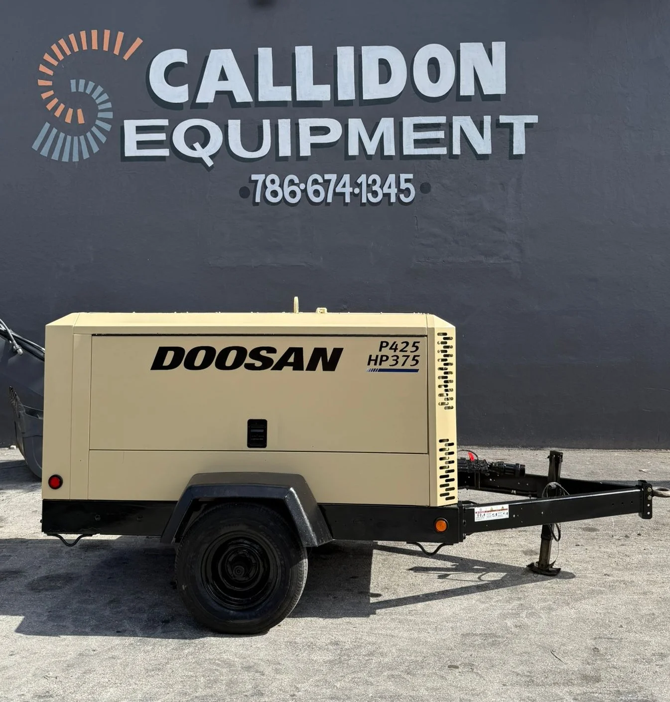 2016 Doosan P425/HP375WCU-T4I Air Compressor
